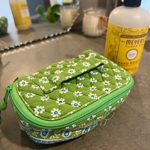 Vera Bradley Quilted Jewelry Travel Bag